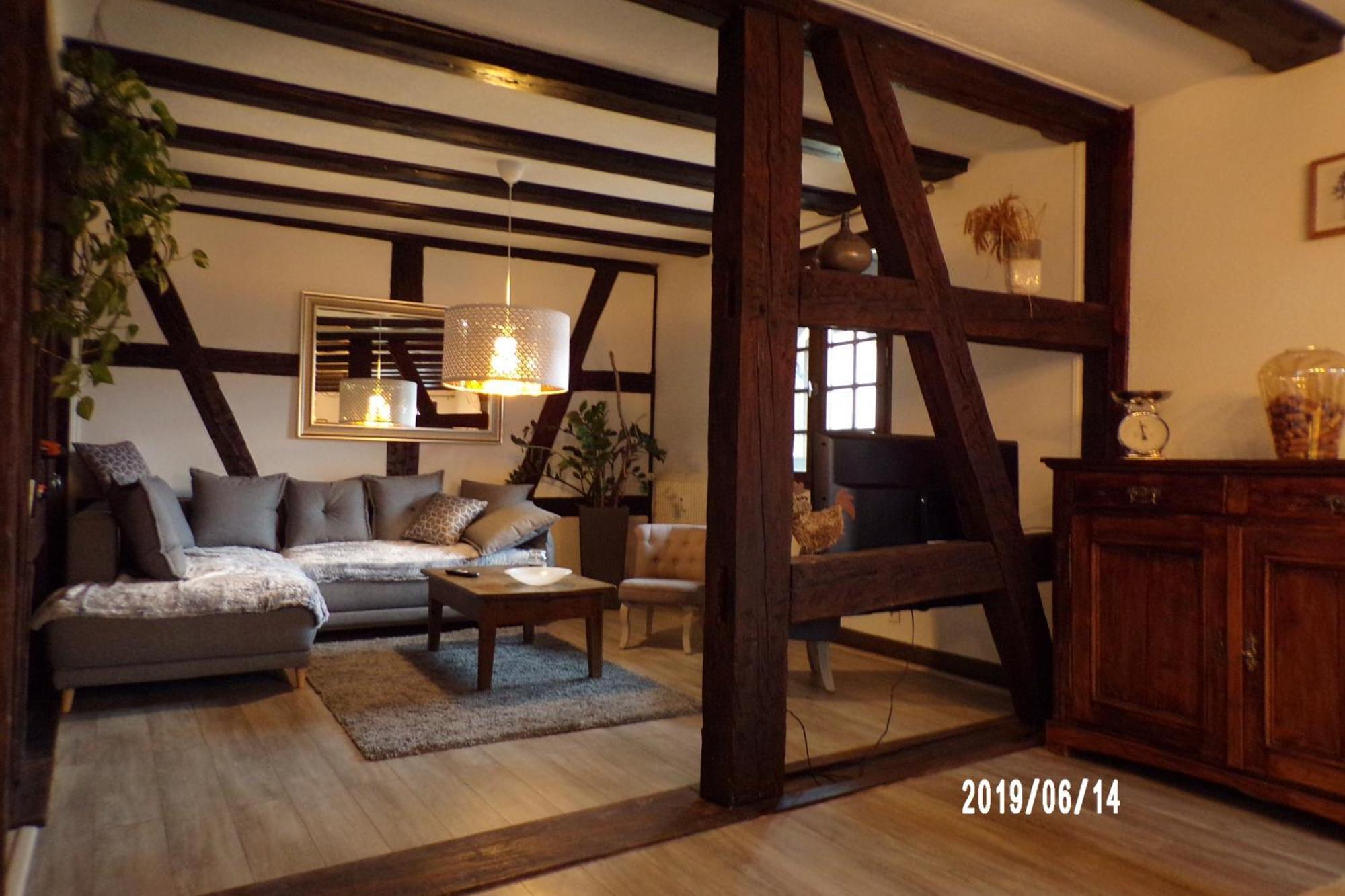 Duplex Saint Lustre, View Over Castle And Storks, 5 Mn From Colmar Eguisheim Exterior photo
